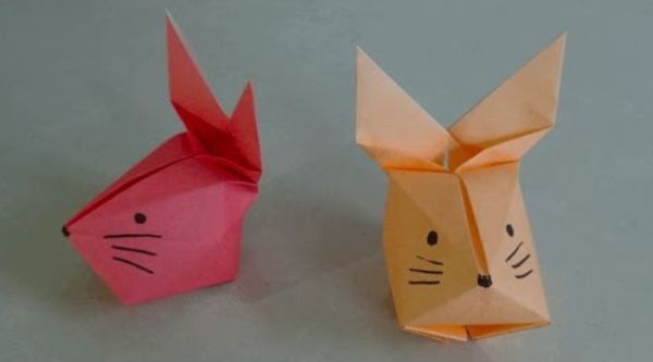 How To Make Origami Rabbit Face