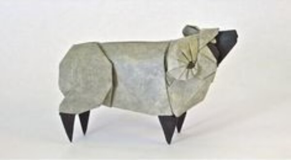 How To Make Origami Sheep How To Make An Origami Sheep With Kids