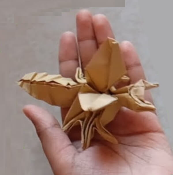 How To Make Origami Wasp Craft Tutorial