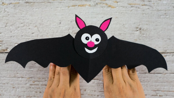 How To Make Paper Bat For Kids