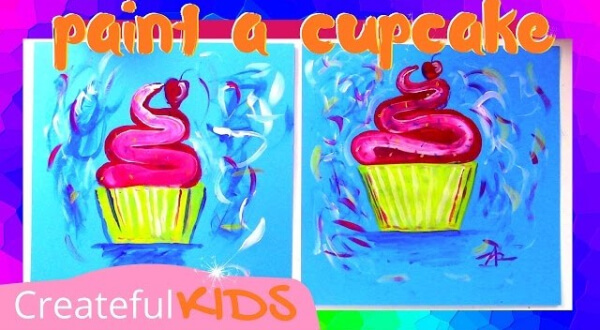 How To Paint A Cupcake
