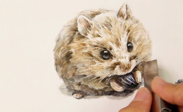 How To Paint  Hamster Painting For Kids