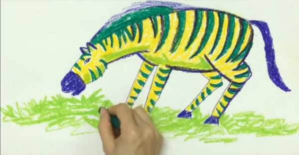 How To Paint Zebra