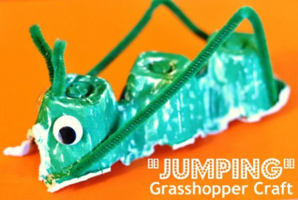 Jumping Grasshopper Craft Activities For Preschoolers