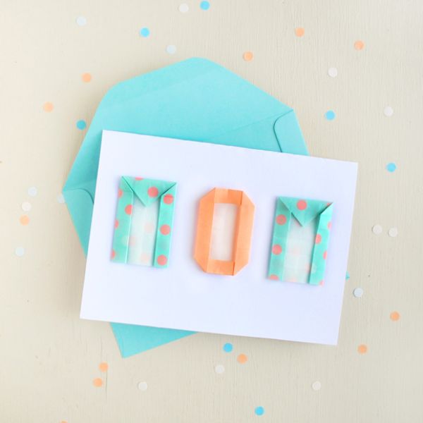 Mother’s Day Pop Up Card with Origami Ideas That Kids Can Make Letters
