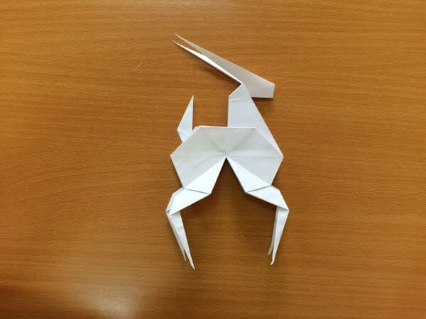 Origami Antelope Step By Step Instruction