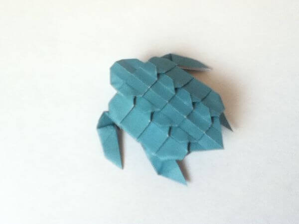 Origami Baby Turtle Craft Project