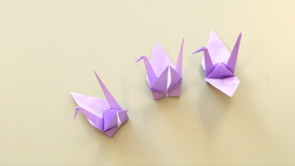 Origami Crane Crafts Idea How To Make An Origami Crane With Kids