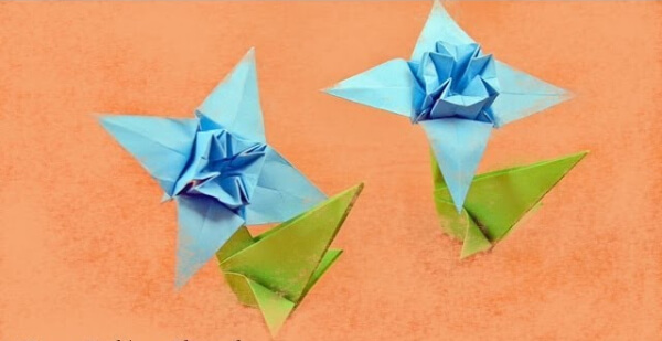 How To Make An Origami Edelweiss With Kids Origami Edelweiss Flower Tutorial