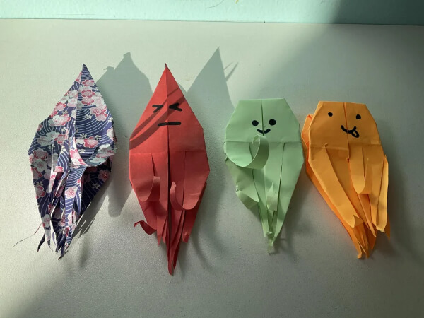 Origami Jellyfish Craft Project