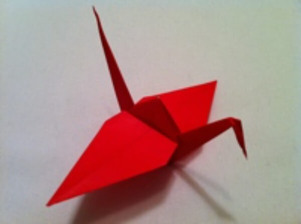 Origami Paper Crane Crafts For Kids