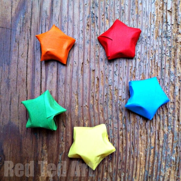 Origami Star Paper Crafts For Kids