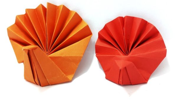  Origami Turkey Instruction For kids