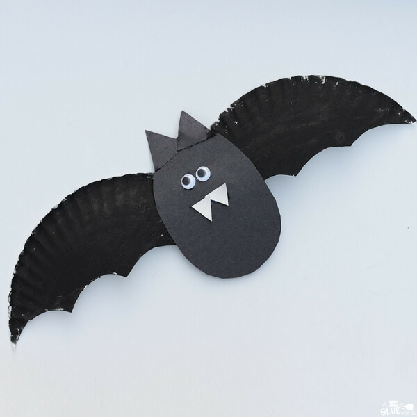 Paper Plate Bat Craft For kindergarten Bat crafts & Activities for Kids