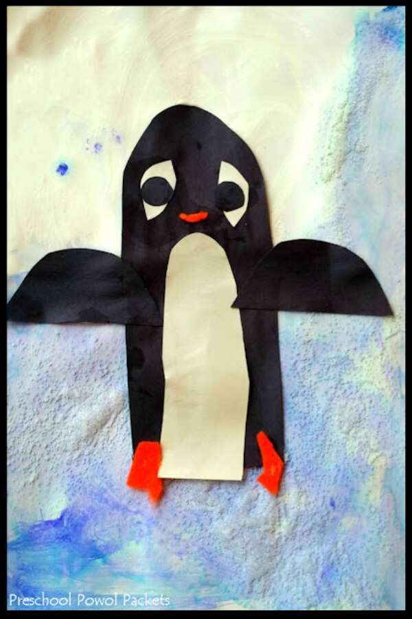 Penguin Art Project For Kindergarten