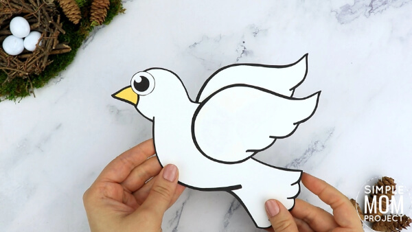 Printable Dove Craft For Kids Dove Crafts & Activities for Kids