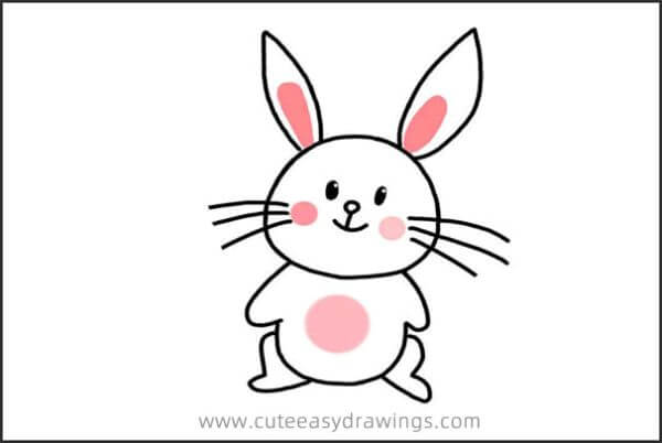 Rabbit Drawing & Sketch Tutorial Step By Step For Kids
