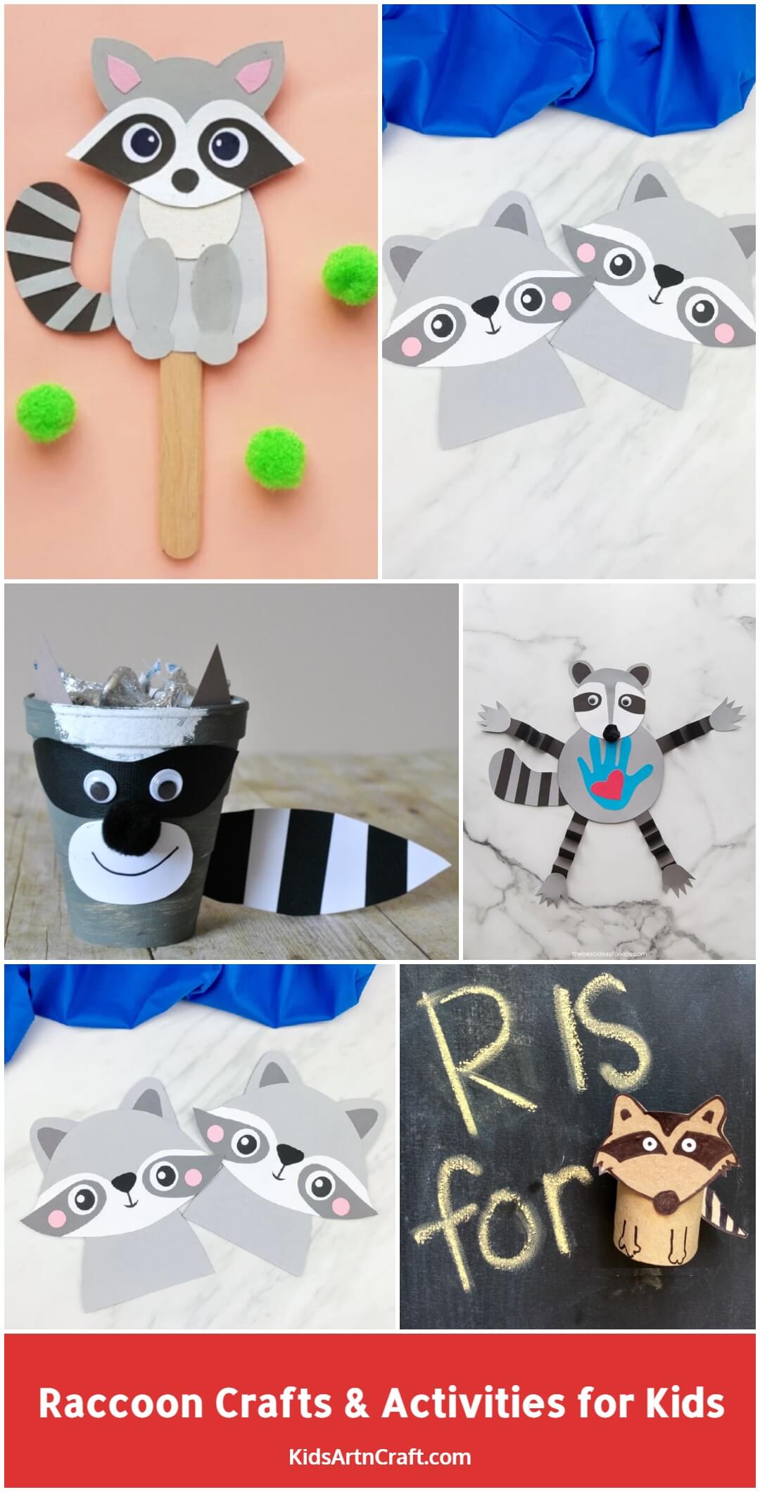 Raccoon Crafts & Activities for Kids - Kids Art & Craft
