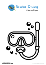 Scuba Diving Coloring Pages For Kids – Free Printables - Kids Art & Craft