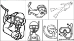 Scuba Diving Coloring Pages For Kids – Free Printables - Kids Art & Craft