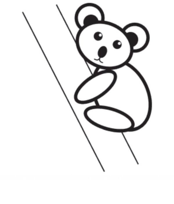 Simple Koala Drawing