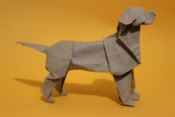 Simple Origami Dog Craft Ideas