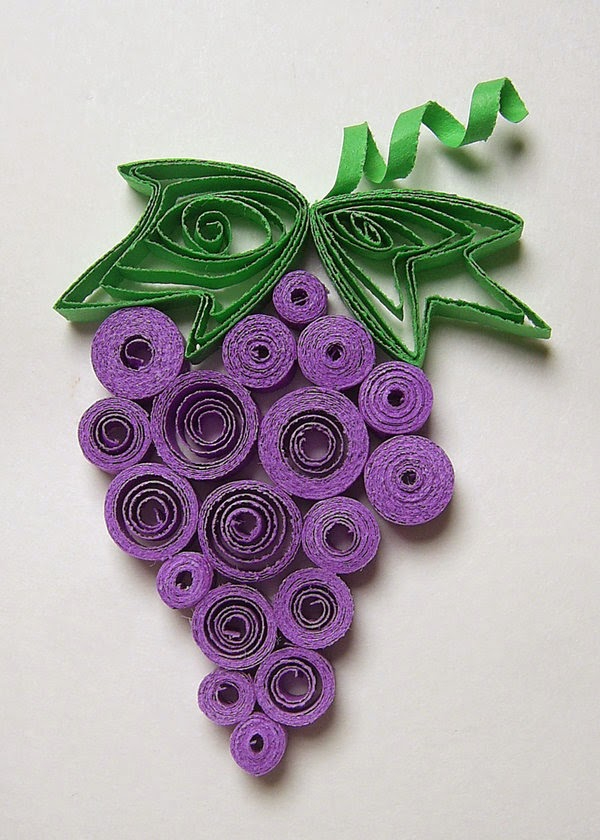 Simple Origami Grapes Activity For Kindergartners
