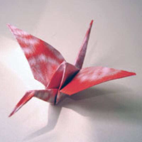 Simple Origami Instructions Crane Craft How To Make An Origami Crane With Kids