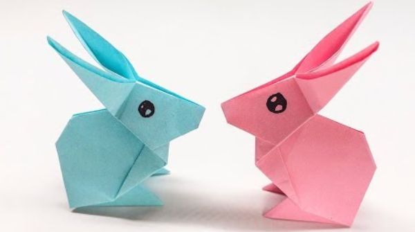 How To Make An Simple Origami Rabbit Step By Step With Kids