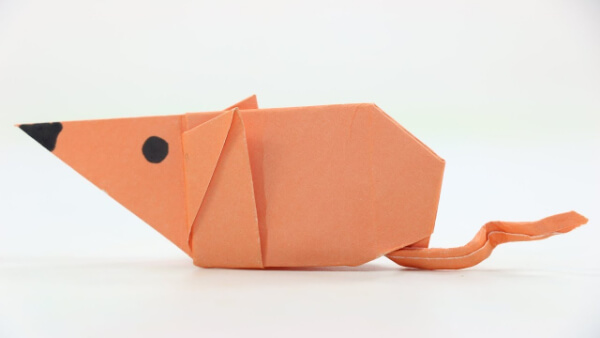 How To Make An Origami Mouse With Kids  Simple Paper Mouse Folding Tips For Kindergarten