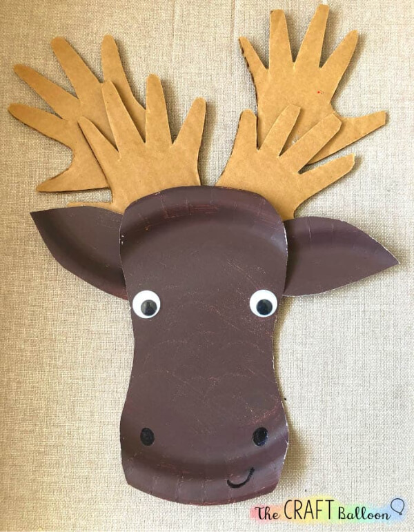 Moose Crafts & Activities For Kids Simple Paper Plate Moose Craft For Kids