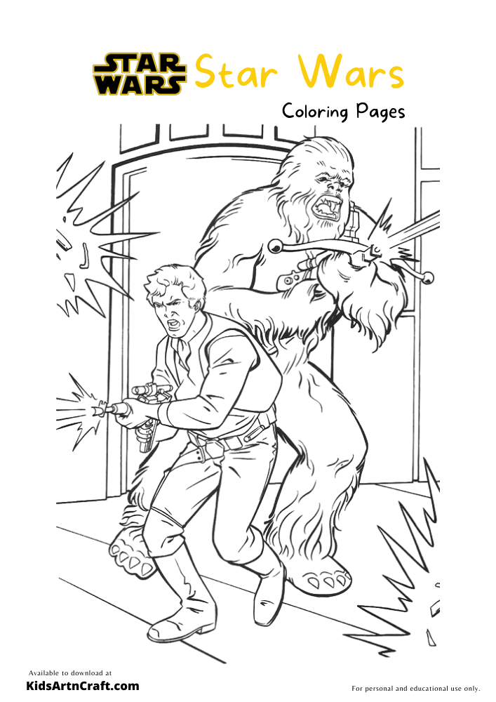 Star Wars Coloring Pages For Kids – Free Printables