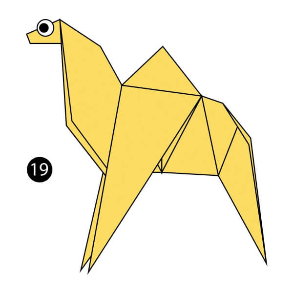 Step By Step Origami Camel Tutorial How To Make An Origami Camel With Kids