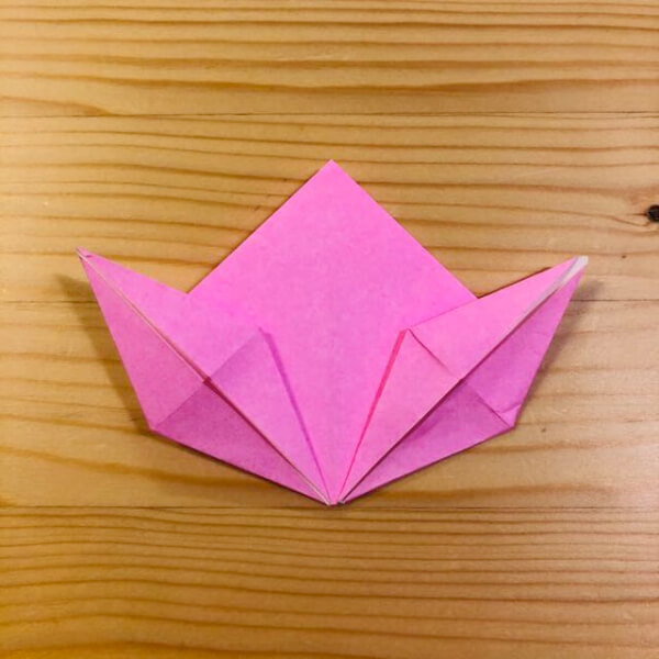 Step By Step To Fold And Make Peach Craft
