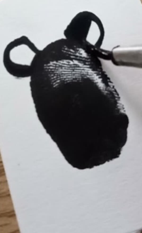 Thumb Print Mouse Painting