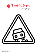 Traffic Signs Coloring Pages For Kids – Free Printables - Kids Art &amp; Craft