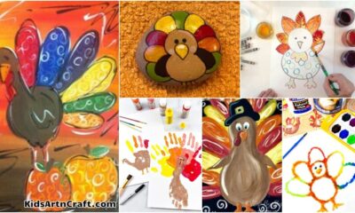 Turkey Paintings For Kids