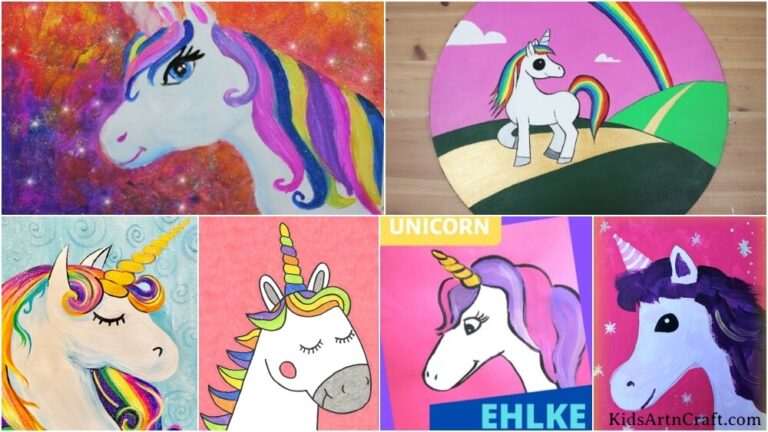 Unicorn Paintings For Kids