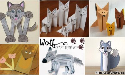 Wolf Crafts & Activities For Kids