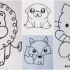 Easy Fun Animal Drawings for Kids