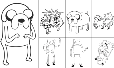 Adventure Time Coloring Pages For Kids – Free Printables