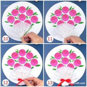 Bouquet Painting Step by Step Tutorial for Kids - Kids Art & Craft