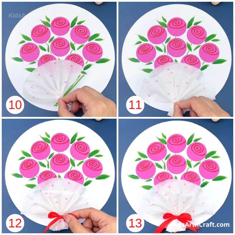 Bouquet Painting Step by Step Tutorial for Kids