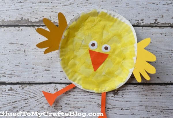 Chicken Craft Ideas With Paper Plate For Kids