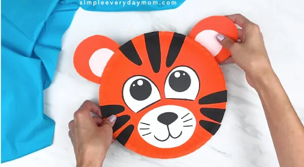 Creative Tiger Craft With Paper Plate