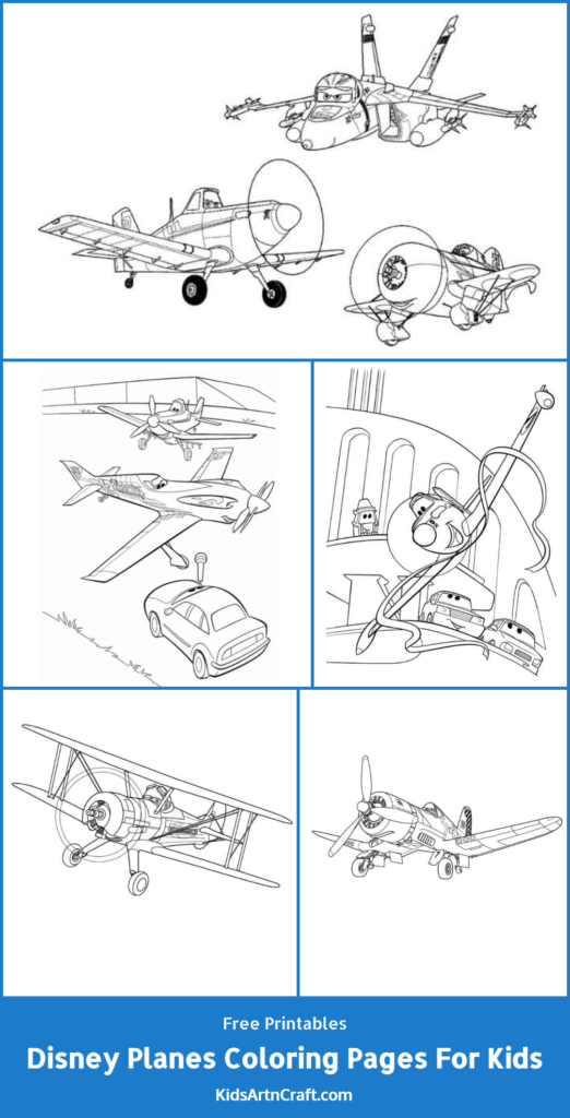 Disney Planes Coloring Pages For Kids – Free Printables - Kids Art & Craft
