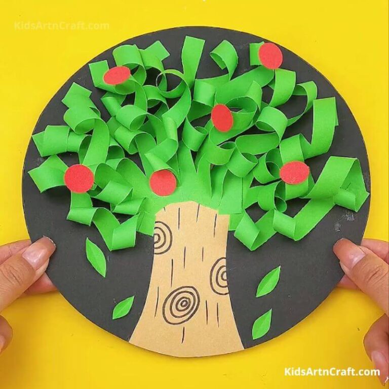 DIY How to Make Paper Trees for Kids Kids Art & Craft