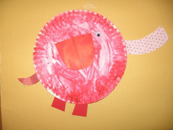 E is For Letter Craft Using Paper Plate