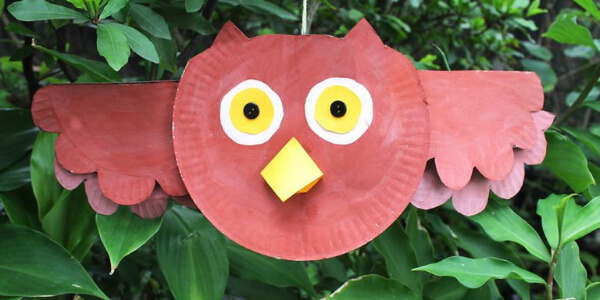 Easy & Cute Paper Plate Owl Craft Idea For Kids
