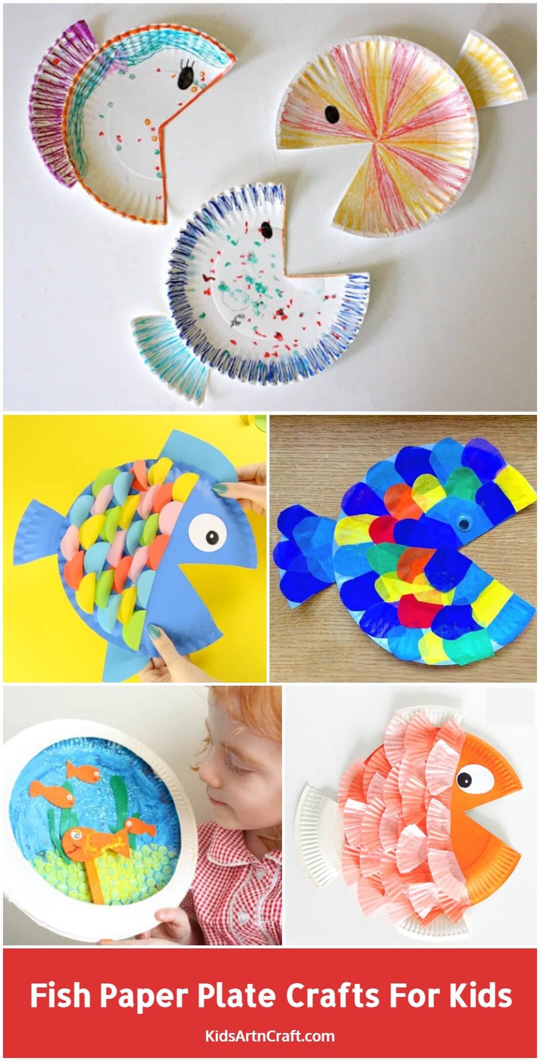Fish Paper Plate Crafts For Kids